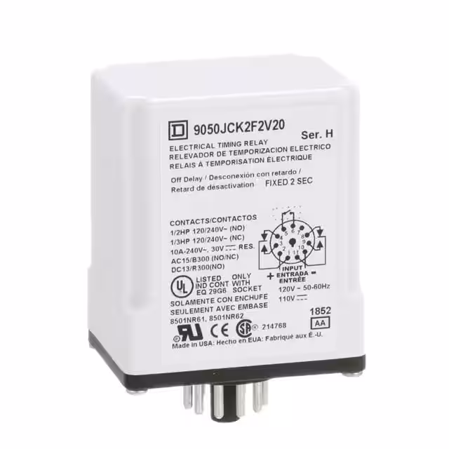 9050JCK2F2V20 Schneider Electric Relais temporisés